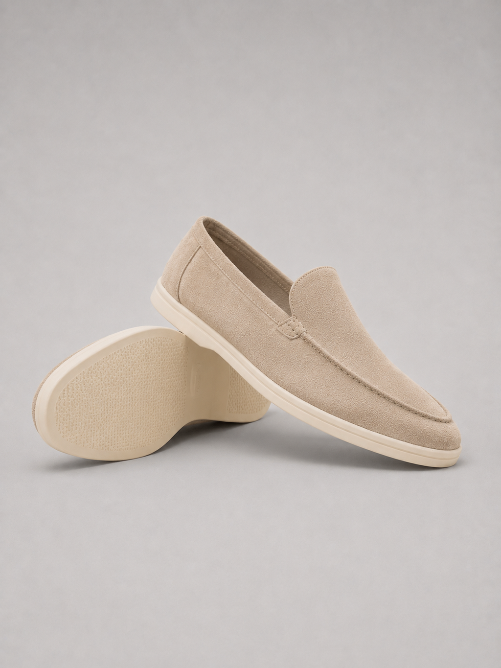 Men’s Suede-Look Slip-On Loafers – Smart Casual Comfort