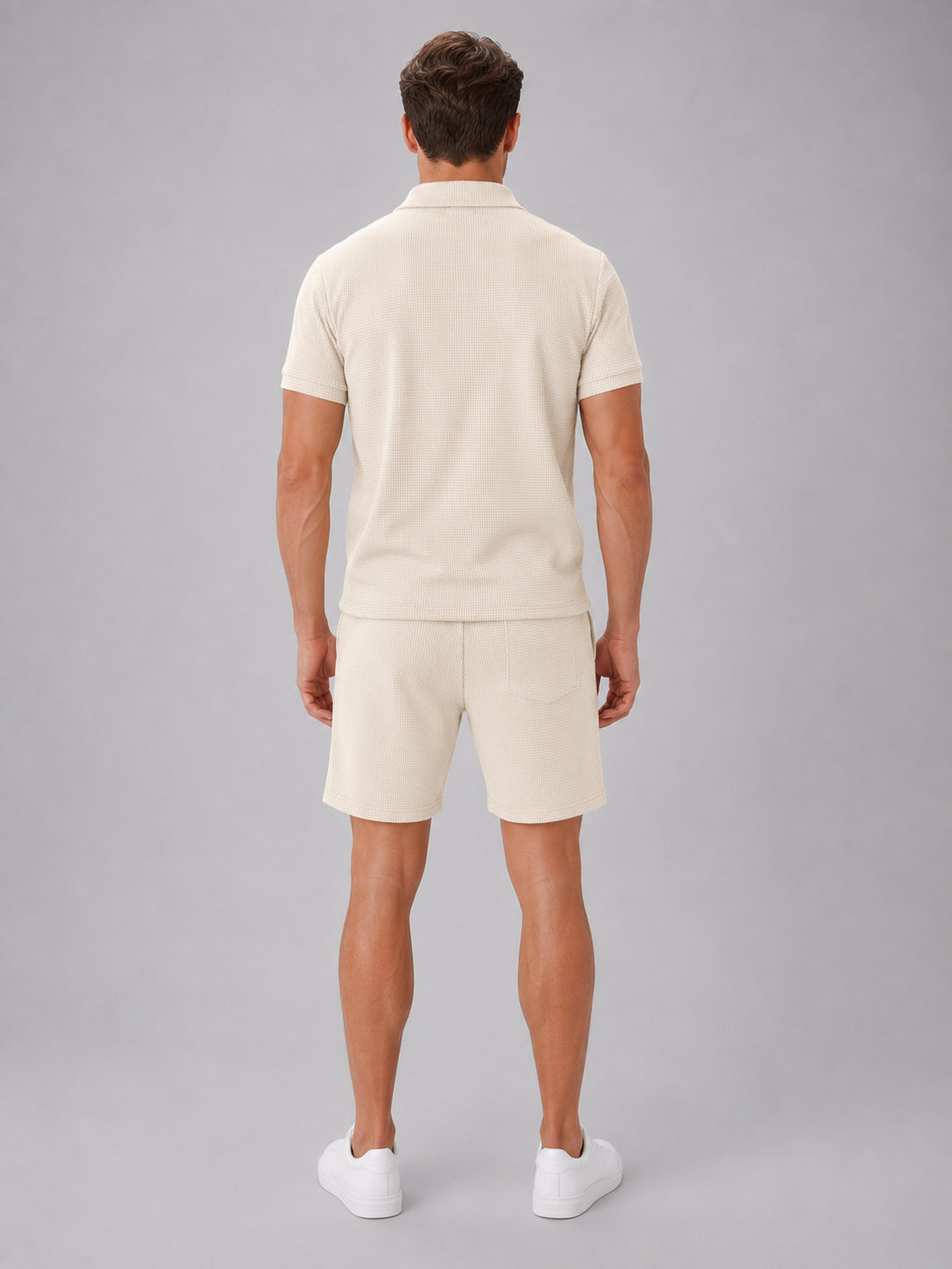 Men’s Summer Co-Ord Set – Polo & Shorts Set